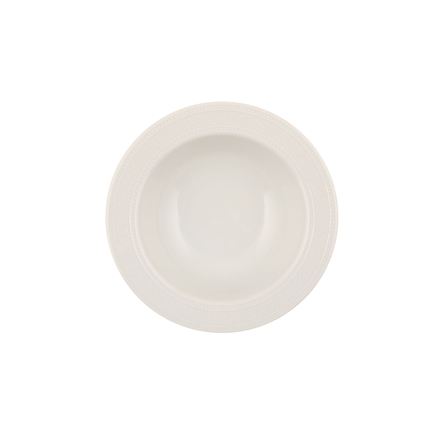 Middagsservis 53 delar vit/porslin
