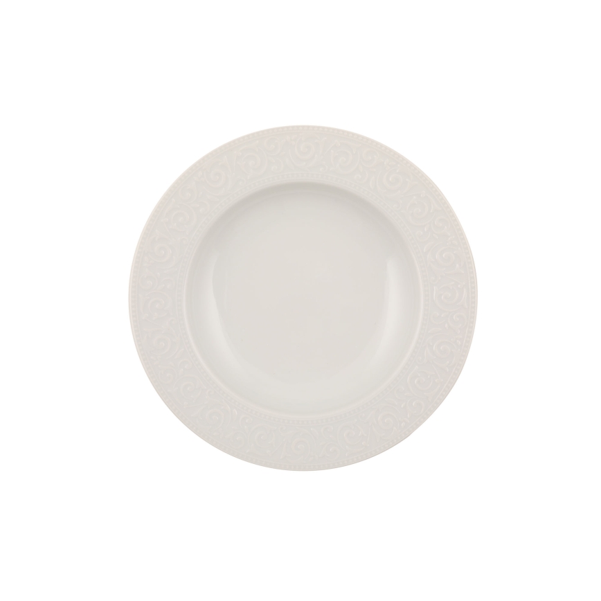 Middagsservis 53 delar vit/porslin