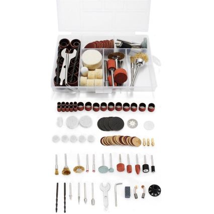 Mini drill with accessories 150W/230V