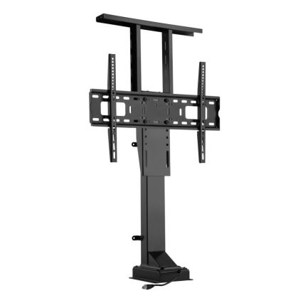 MK FLORIA MKF-19DM648 - Golvhållare för tv 37-65 svart SCHUKO + fjärrkontroll