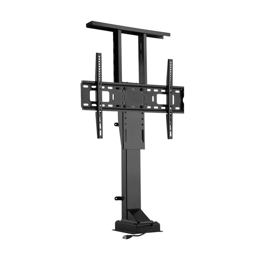 MK FLORIA MKF-19DM648 - Golvhållare för tv 37-65 svart SCHUKO + fjärrkontroll