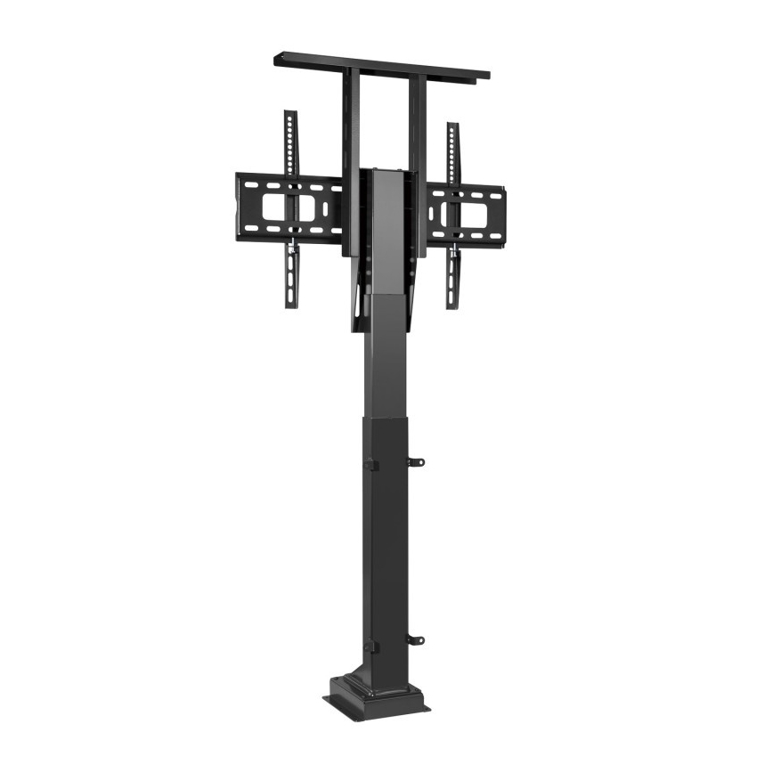 MK FLORIA MKF-19DM648 - Golvhållare för tv 37-65 svart SCHUKO + fjärrkontroll