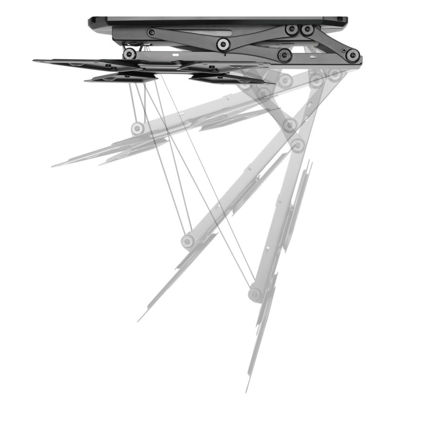 MK FLORIA MKF-20DM444 - Smart takhållare för TV 55 svart Wi-Fi TUYA + fjärrkontroll