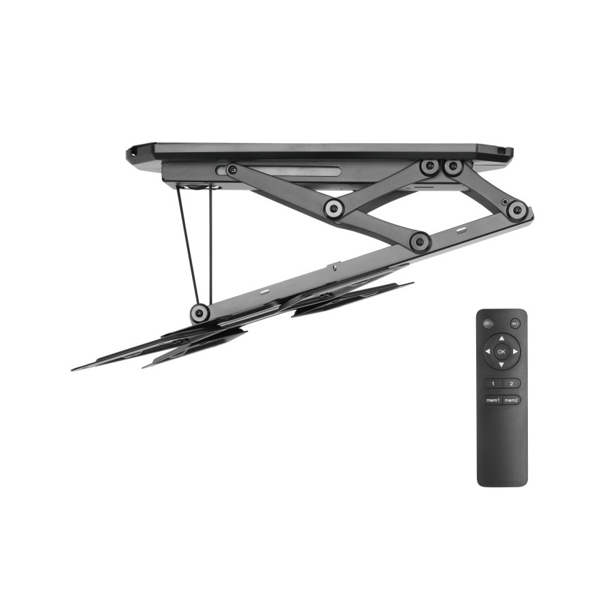 MK FLORIA MKF-20DM444 - Smart takhållare för TV 55 svart Wi-Fi TUYA + fjärrkontroll