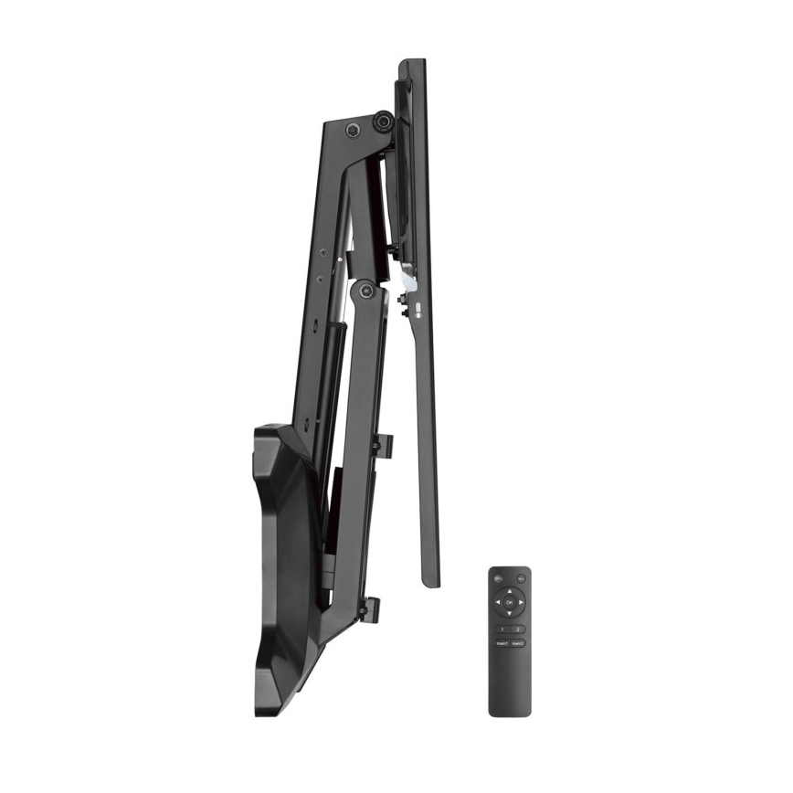 MK FLORIA MKF-21DM647 - Väggfäste för TV med led för 70 svart + fjärrkontroll