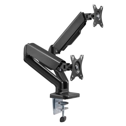 MK FLORIA MKF-21DP113S2 - Justerbart fäste för två 32 skärmar, svart