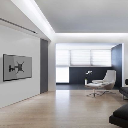 MK FLORIA MKF-21DP224 - Väggfäste för TV med ledarm 46 svart