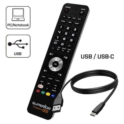 MK FLORIA Superior FREEDOM 04.01.2001 USB - Fjärrkontroll 04.01.2001 USB 2xAAA