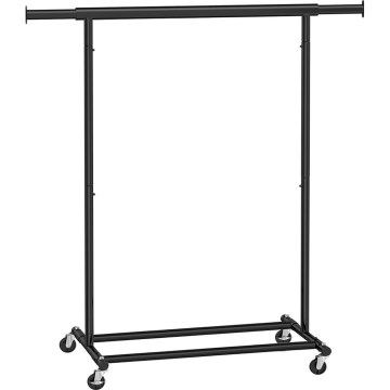 Mobil fristående klädhängare LINEA svart