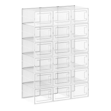 Modulär hylla med förvaringsfack BOXIFY vit