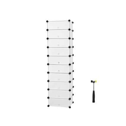 Modulär hylla med lådor BOXIFY vit