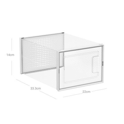 Modulärt hyllställ med fack BOXIFY vit