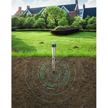 Mole and vole repeller 4xD IPX4