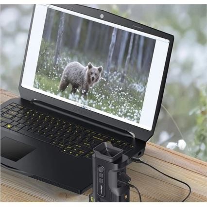 Monokulär kikare med nattsyn 6x25 2000 mAh