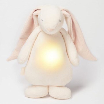 Moonie - Goskompis med melodi och ljus 2.0 kanin powder