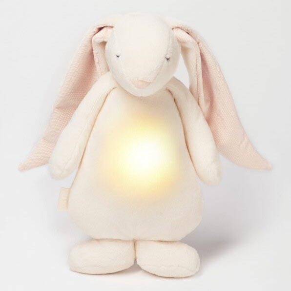 Moonie - Goskompis med melodi och ljus 2.0 kanin powder