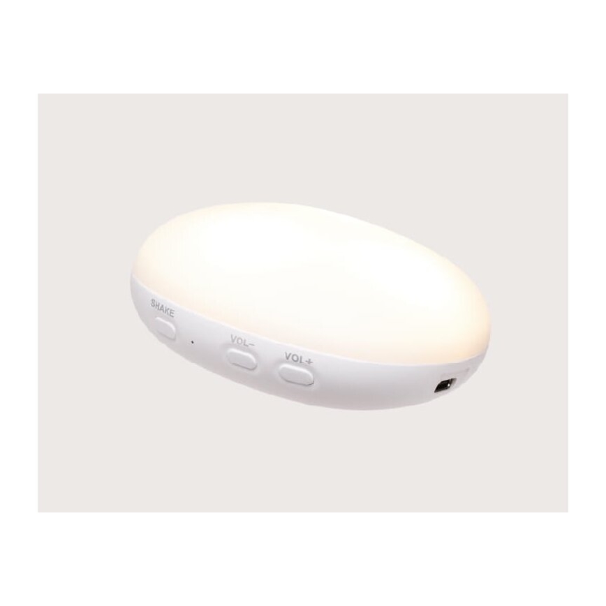 Moonie - Goskompis med melodi och ljus 2.0 kanin powder