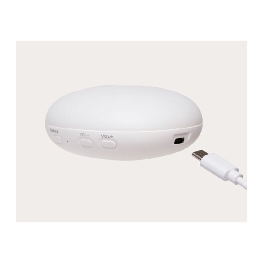 Moonie - Goskompis med melodi och ljus 2.0 kanin powder