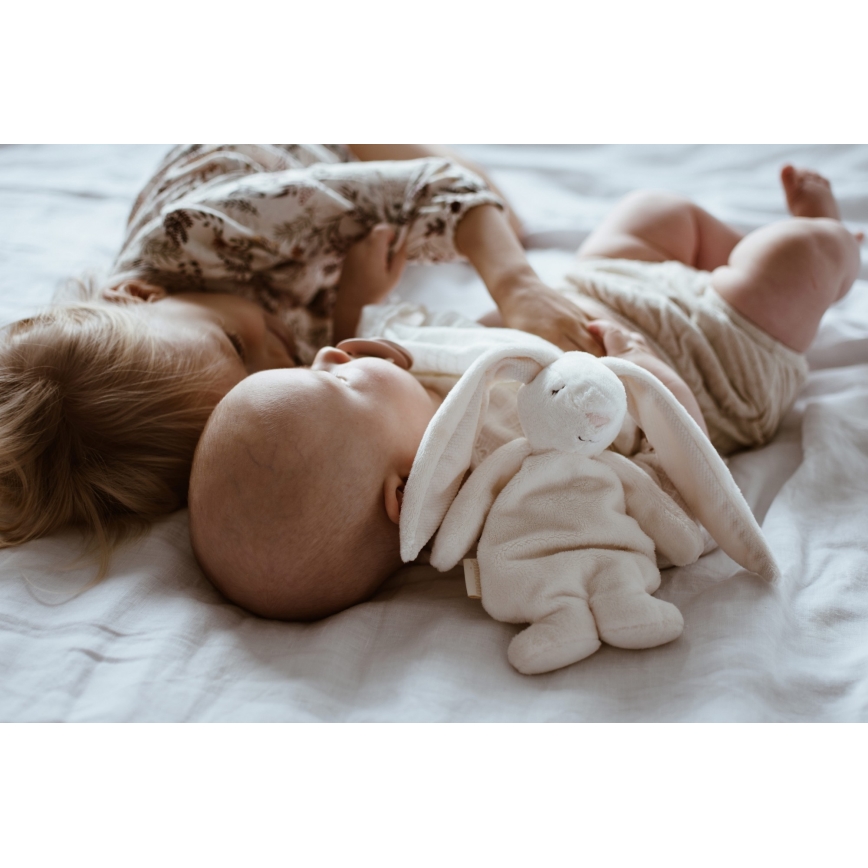 Moonie - Goskompis med melodi och ljus kanin 2.0 cream