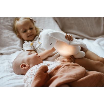 Moonie - Goskompis med melodi och ljus kanin 2.0 cream