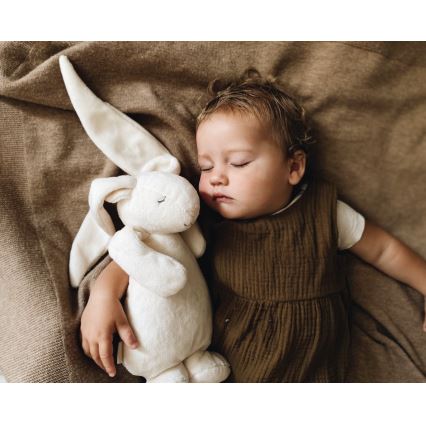 Moonie - Goskompis med melodi och ljus kanin 2.0 organic Sand