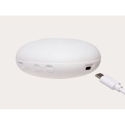 Moonie - Goskompis med melodi och ljus liten björn 2.0 cream