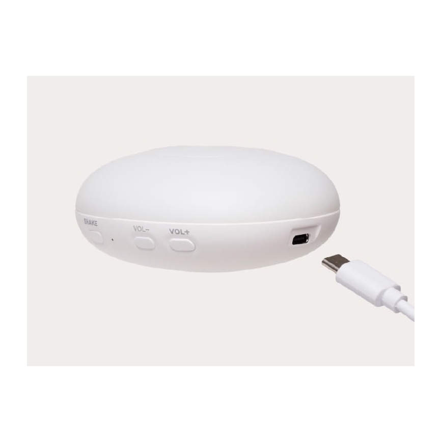 Moonie - Goskompis med melodi och ljus liten björn 2.0 cream