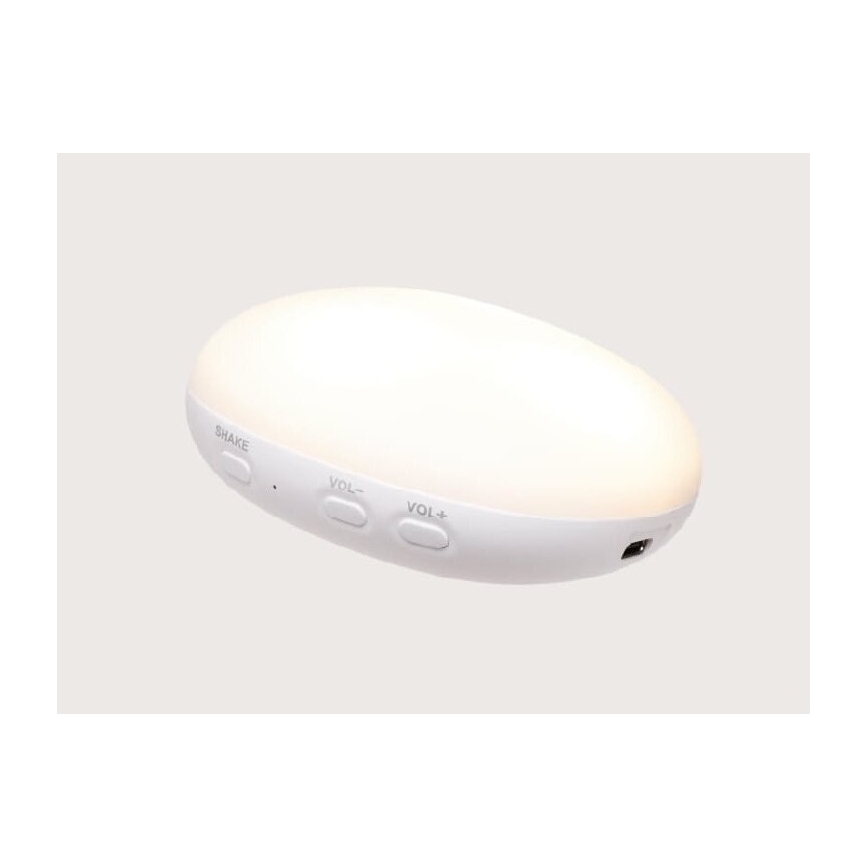 Moonie - Goskompis med melodi och ljus liten björn 2.0 organic caramel