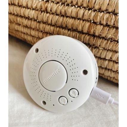 Moonie - Goskompis med melodi och ljus liten björn organic caramel natur