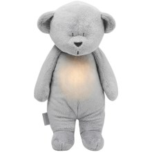 Moonie - Nattlampa för barn liten björn silver