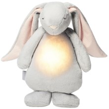 Moonie - Nattlampa med barn kanin moln