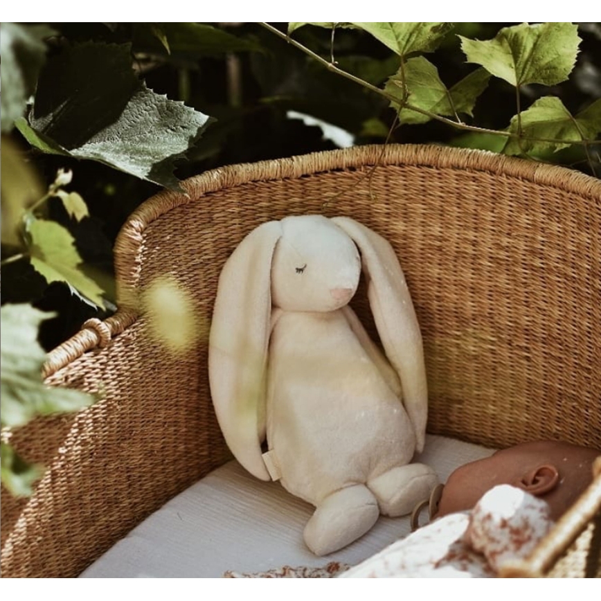 Moonie - Nattlampa med barn kanin moln