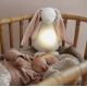 Moonie - Nattlampa med barn kanin moln