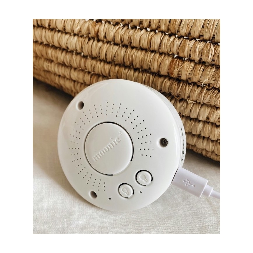 Moonie - Sovdjur med melodi och ljus, nalle silver