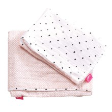 MOTHERHOOD - Sängkläder i bomullsmuslin för barnsängar Pro-Washed 2-piece rosa