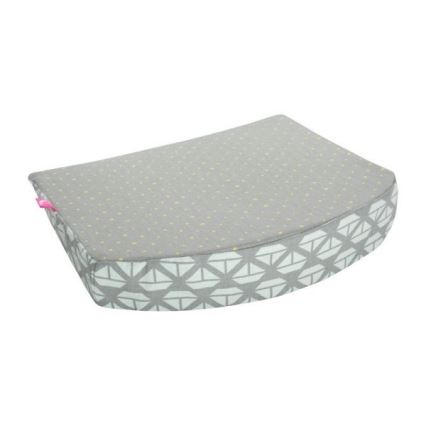 MOTHERHOOD - wedge kudde Mint Boats 30x30 cm, 0-6 m.