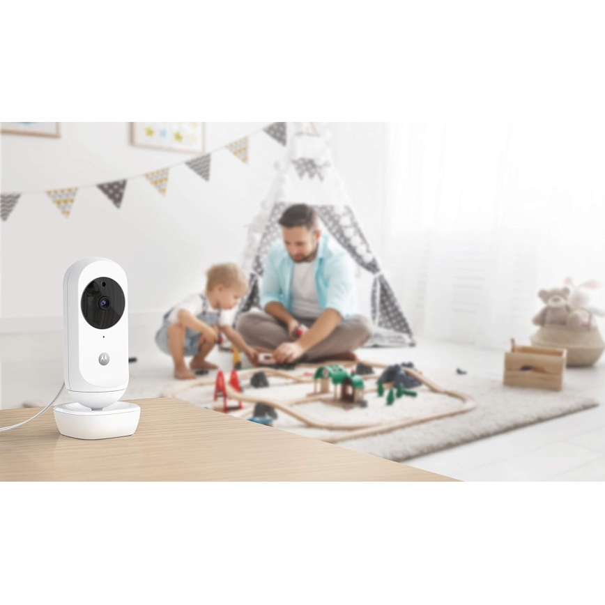 Motorola  - Smart babylarm Nursery Ease 44 Connect Wi-Fi