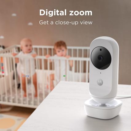Motorola  - Smart babylarm Nursery Ease 44 Connect Wi-Fi