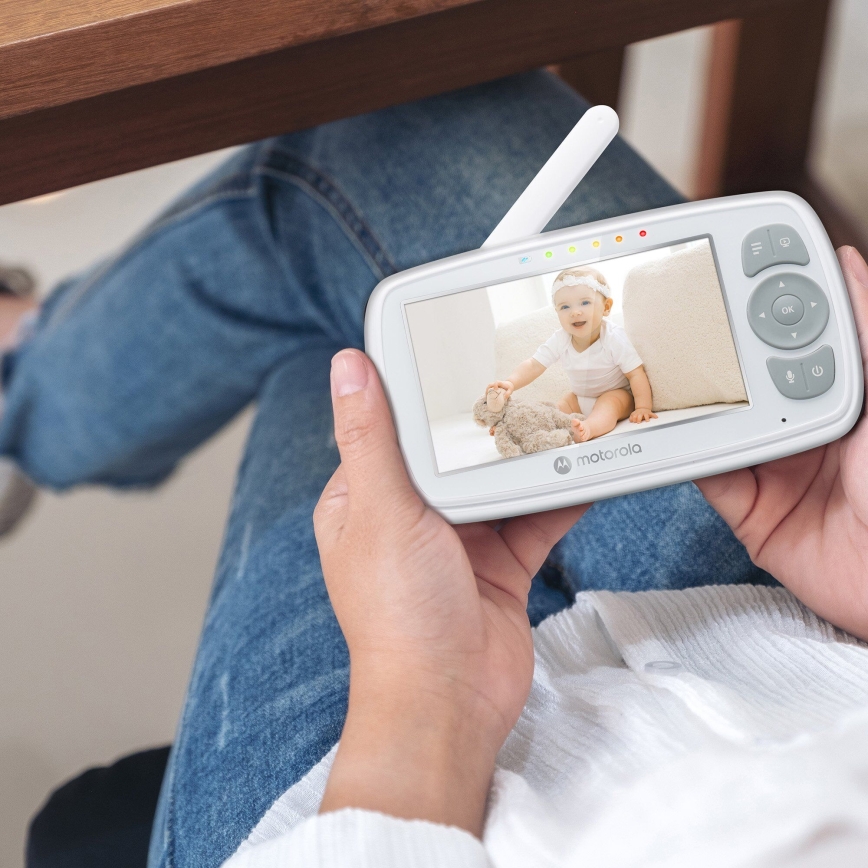 Motorola VM34 - Uppladdningsbar babyvakt 2000 mAh