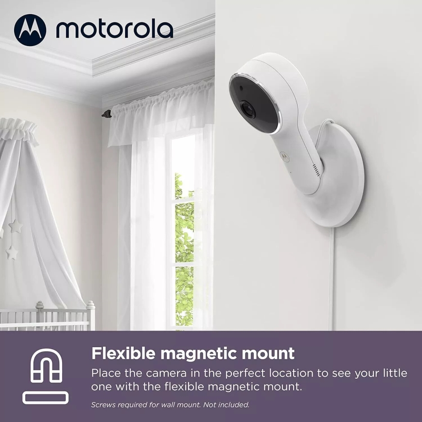 Motorola VM65X - Smarta uppladdningsbar barnmonitor Wi-Fi