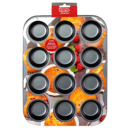 Muffinsform TORO, svart