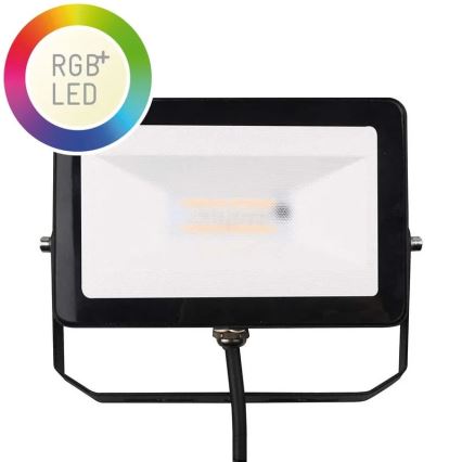 Müller-Licht - LED RGBW Ljusreglerad utomhus strålkastare LED/10W/230V IP65 + fjärrkontroll
