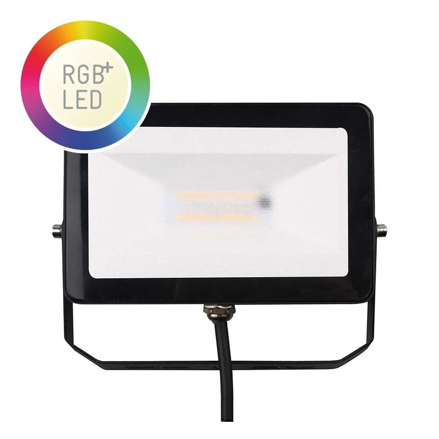 Müller-Licht - LED RGBW Ljusreglerad utomhus strålkastare LED/10W/230V IP65 + fjärrkontroll