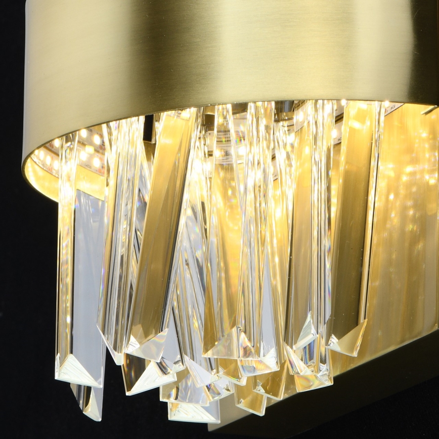 MW-LIGHT 642024701 - LED kristall vägglampa  ADELARD LED/24W/230V