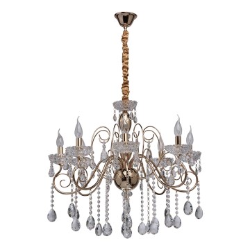 MW-LIGHT - Hängande Kristallkrona ADELE 8xE14/40W/230V