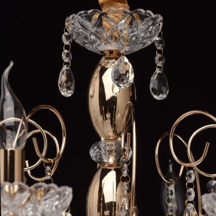 MW-LIGHT - Hängande Kristallkrona ADELE 8xE14/40W/230V