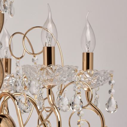 MW-LIGHT - Hängande Kristallkrona ADELE 8xE14/40W/230V