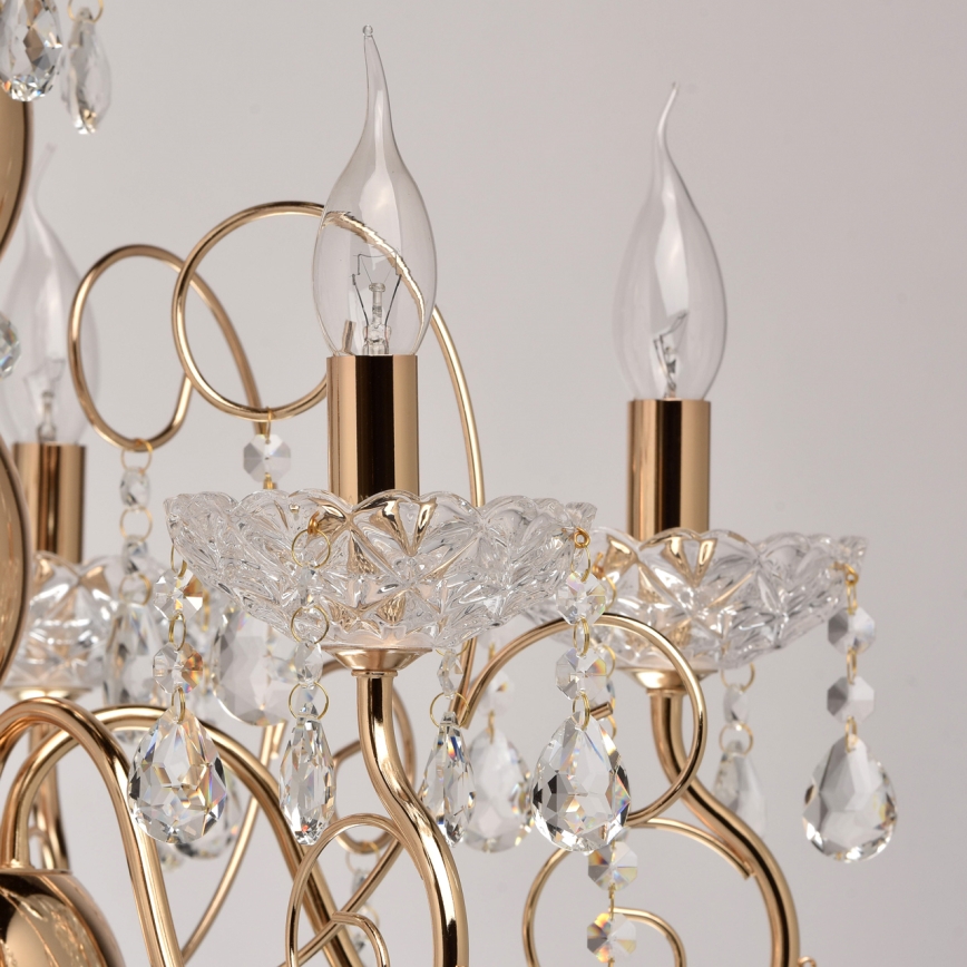 MW-LIGHT - Hängande Kristallkrona ADELE 8xE14/40W/230V