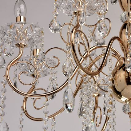 MW-LIGHT - Hängande Kristallkrona ADELE 8xE14/40W/230V