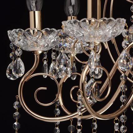 MW-LIGHT - Hängande Kristallkrona ADELE 8xE14/40W/230V